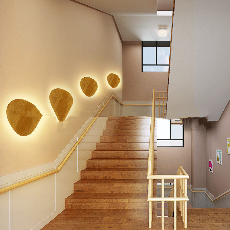 Log Art Wall Lamp A breathe of home