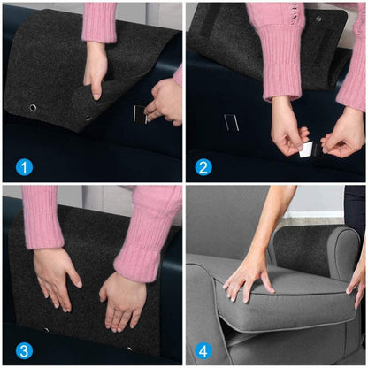 Extra Felt Bedside Storage Organizer Hanging Storage Armrest Sofa Holder Pouch A breathe of home