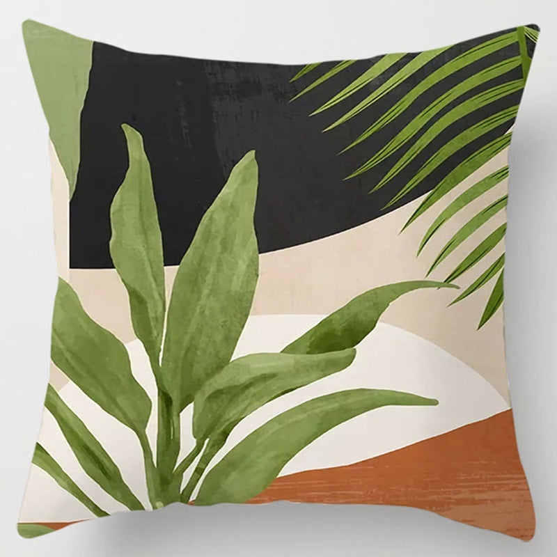 Floral Plant Pattern Cushion Cover Bedroom Decor A breathe of home