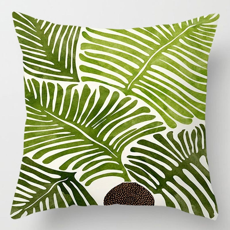 Floral Plant Pattern Cushion Cover Bedroom Decor A breathe of home