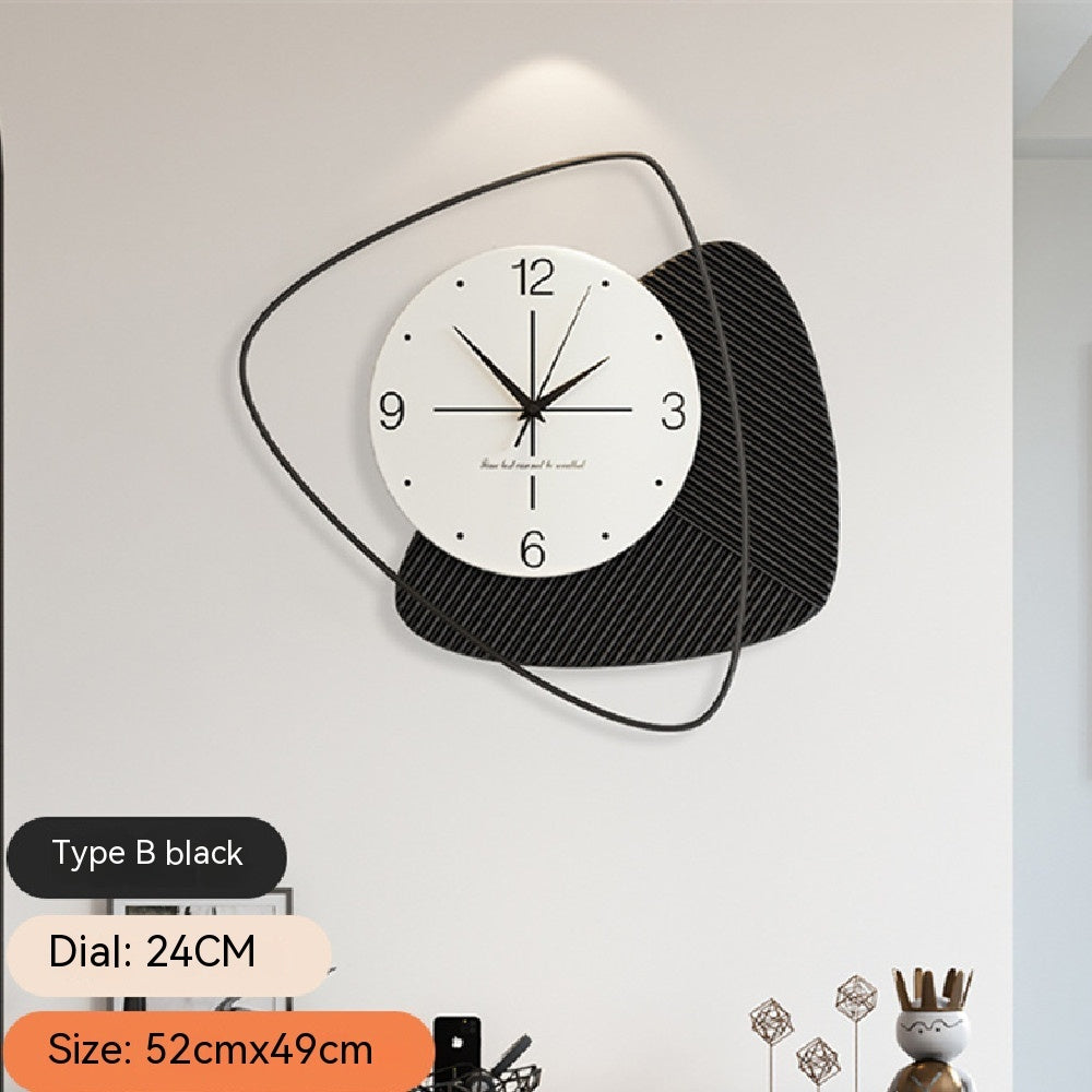 Art Decor Wall Clock Living Room Minimalist Clock A breathe of home