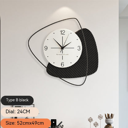 Art Decor Wall Clock Living Room Minimalist Clock A breathe of home