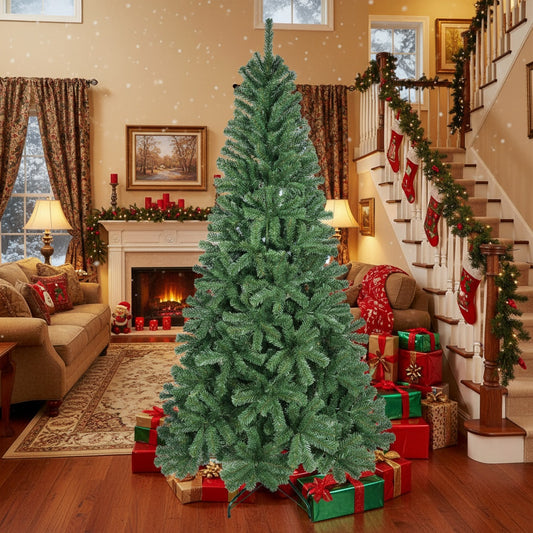 Abreatheofhome Artificial Christmas Tree Potted Holiday Decor
