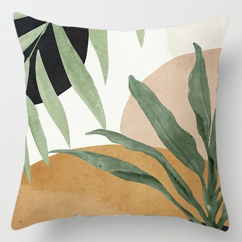 Floral Plant Pattern Cushion Cover Bedroom Decor A breathe of home