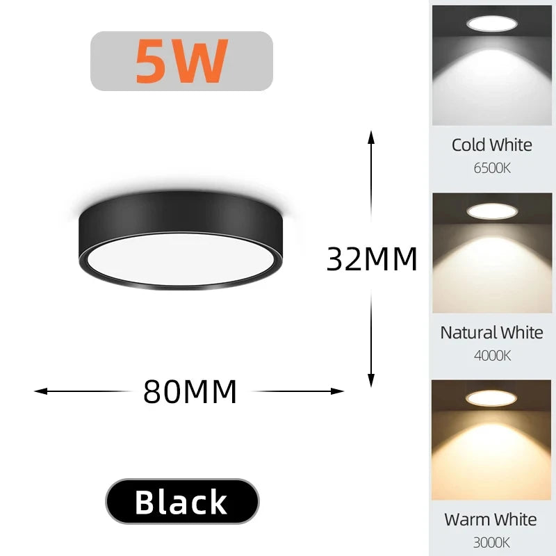 LED Ceiling Light – Surface Mounted