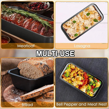 Nonstick loaf pan in carbon steel – ideal for bread, toast, brownies, and meatloaf A breathe of home