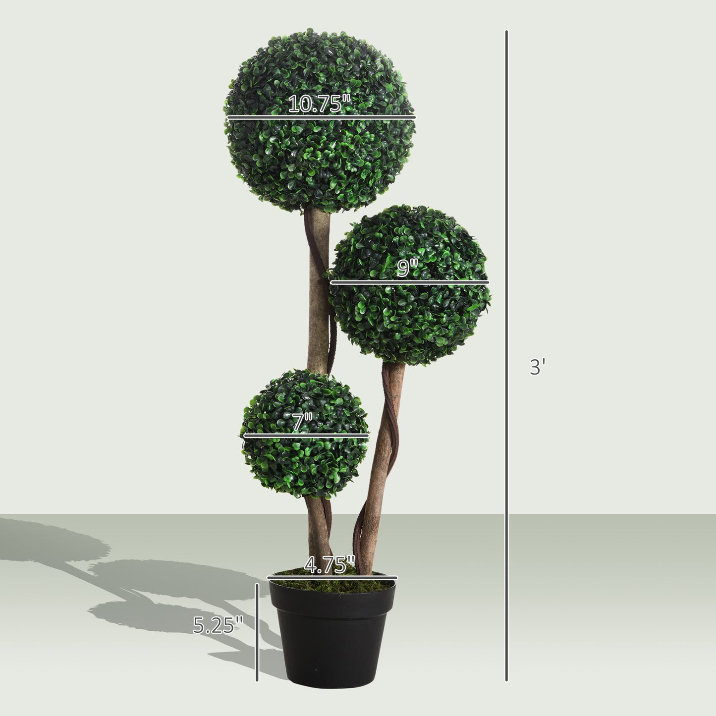 Abreatheofhome Artificial Plant Tree for Home Décor