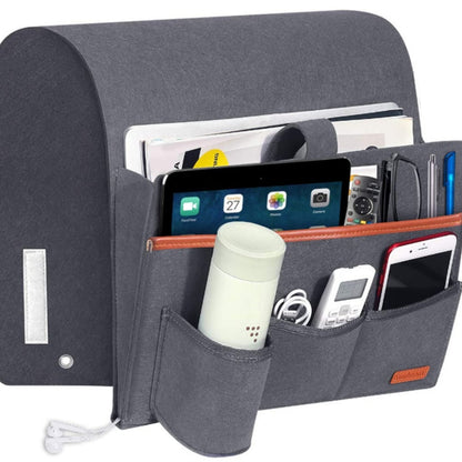 Extra Felt Bedside Storage Organizer Hanging Storage Armrest Sofa Holder Pouch A breathe of home
